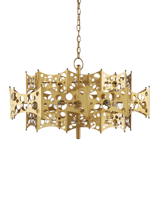 Emmental Gold Chandelier