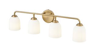 Norah 4-Light Vanity Vintage Brass