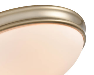 3-Light Flushmount Ceiling Light Modern Gold