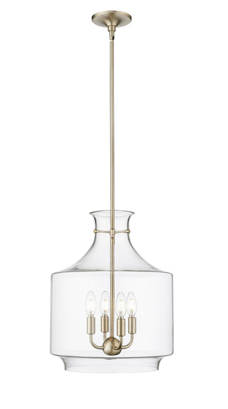 Mahannah 4-Light Pendant Light Modern Gold