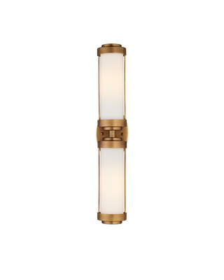 Bowland Brass Bath Wall Sconce