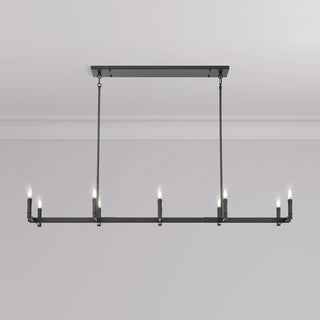 Daxley 1 - Light Chandelier Ceiling Light Matte Black