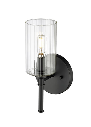 Chastine 1-Light Wall Sconce Matte Black