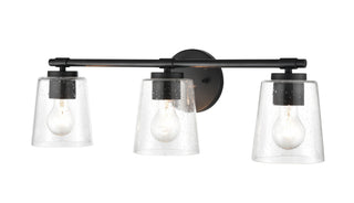 3-Light Vanity Matte Black