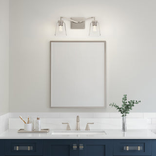 Avenna 2-Light Vanity Polished Nickel