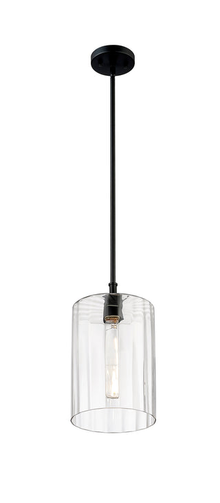 Chastine 1-Light Pendant Light Matte Black
