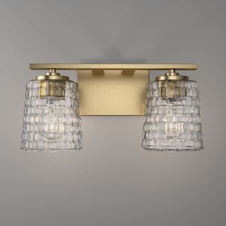 Saben 2-Light Vanity Vintage Brass