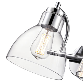Knightsdale 17.5" 2-Light Vanity - Chrome