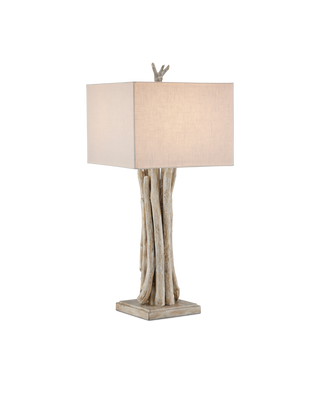 Driftwood Whitewash Table Lamp