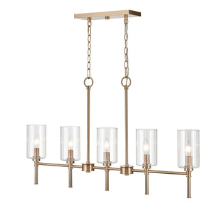 Chastine 5-Light Chandelier Ceiling Light Modern Gold