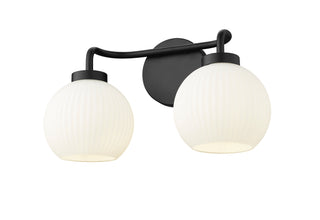 Oprah 2-Light Vanity Matte Black