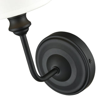 Leena 1-Light Wall Sconce Matte Black