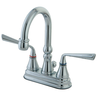 Silver Sage 4 Inch Centerset Bathroom Faucet in Polished Chrome