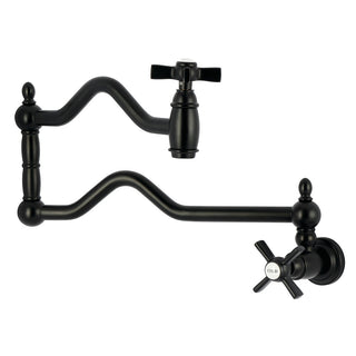 Millennium Pot Filler Faucet in Matte Black