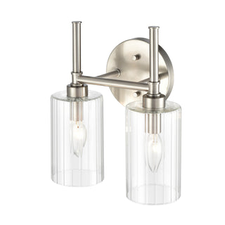Chastine 2-Light Vanity Brushed Nickel