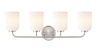 Laphia 28" Wide 4-Light Vanity - Brushed Nickel