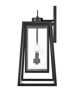 Denzell 21.25" High 2-Light Outdoor Wall Sconce - Powder Coated Black