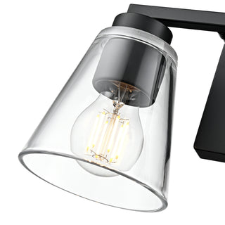 Strayhan 13" 2-Light Vanity - Matte Black