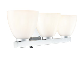 Apria 24" Wide 3-Light Vanity - Polished Chrome