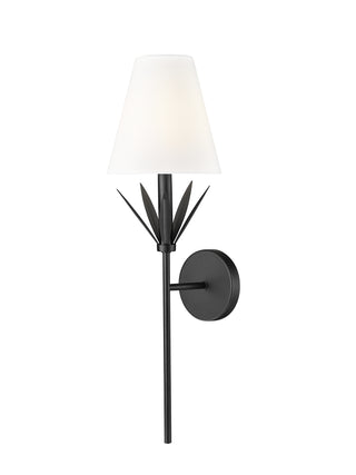 Primrose 24" High 1-Light Wall Sconce - Matte Black