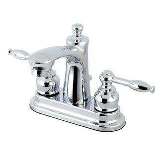 Knight 4 Inch Centerset Bathroom Faucet in Polished Chrome