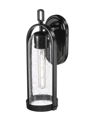 Luxio 15.25" High 1-Light Outdoor Wall Sconce - Powder Coated Black