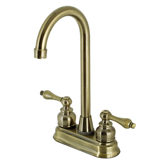 Victorian Bar Prep Faucet in Antique Brass