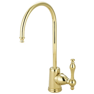 Naples Water Filtration Faucet in Polished Brass