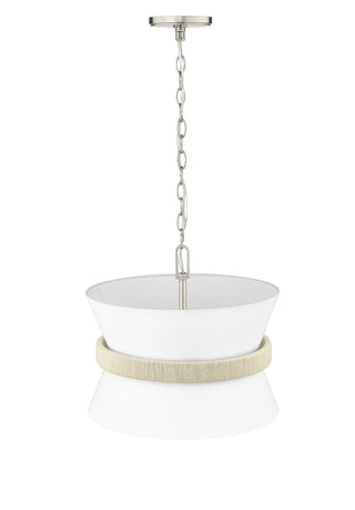 Kimbry 3-Light Pendant light Brushed Nickel