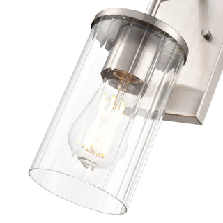 Beverlly 14" High 1-Light Wall Sconce - Brushed Nickel