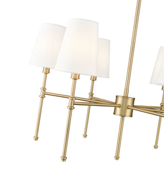 Adorra 25.75" Wide 6-Light Chandelier - Vintage Brass