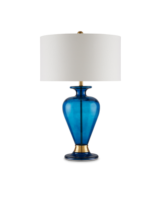 Aladdin Blue Table Lamp