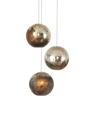 Pathos 3-Light Round Multi-Drop Pendant