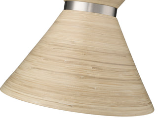 Jaycen 1-Light Pendant light Brushed Nickel