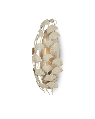 Maidenhair Ivory Wall Sconce