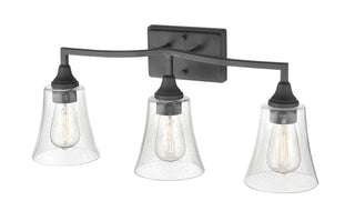 Caily 3-Light Vanity Matte Black