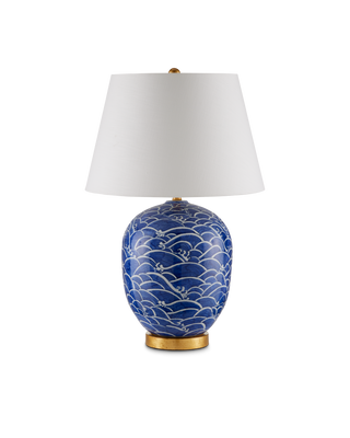 Nami Blue Table Lamp