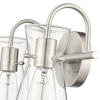 Camellia 2-Light Vanity Brushed Nickel