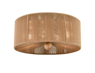 2-Light Flushmount Ceiling Light Brushed Nickel