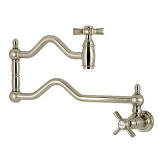 Millennium Pot Filler Faucet in Brushed Nickel