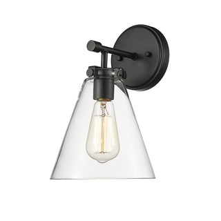 Aliza 1-Light Wall Sconce Matte Black