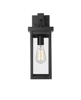 Barkeley 1-Light Outdoor Wall Sconce Powder Coated Black