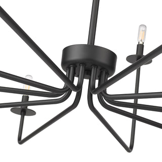Marceline 1 - Light Chandelier Ceiling Light Matte Black