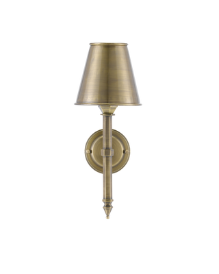 Wollaton Brass Wall Sconce