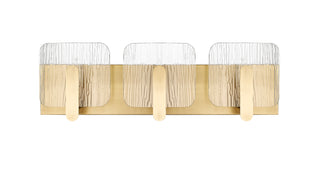 Rimini 3-Light Vanity Vintage Brass