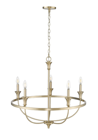 Emery 5-Light Chandelier Ceiling Light Modern Gold