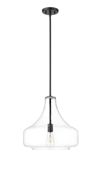 Madelynn 1-Light Pendant light Matte Black