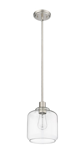 Asheville 1-Light Mini-Pendant Light Brushed Nickel