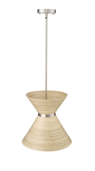 Jaycen 1-Light Pendant light Brushed Nickel