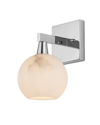 Bombelles Nickel Bath Wall Sconce